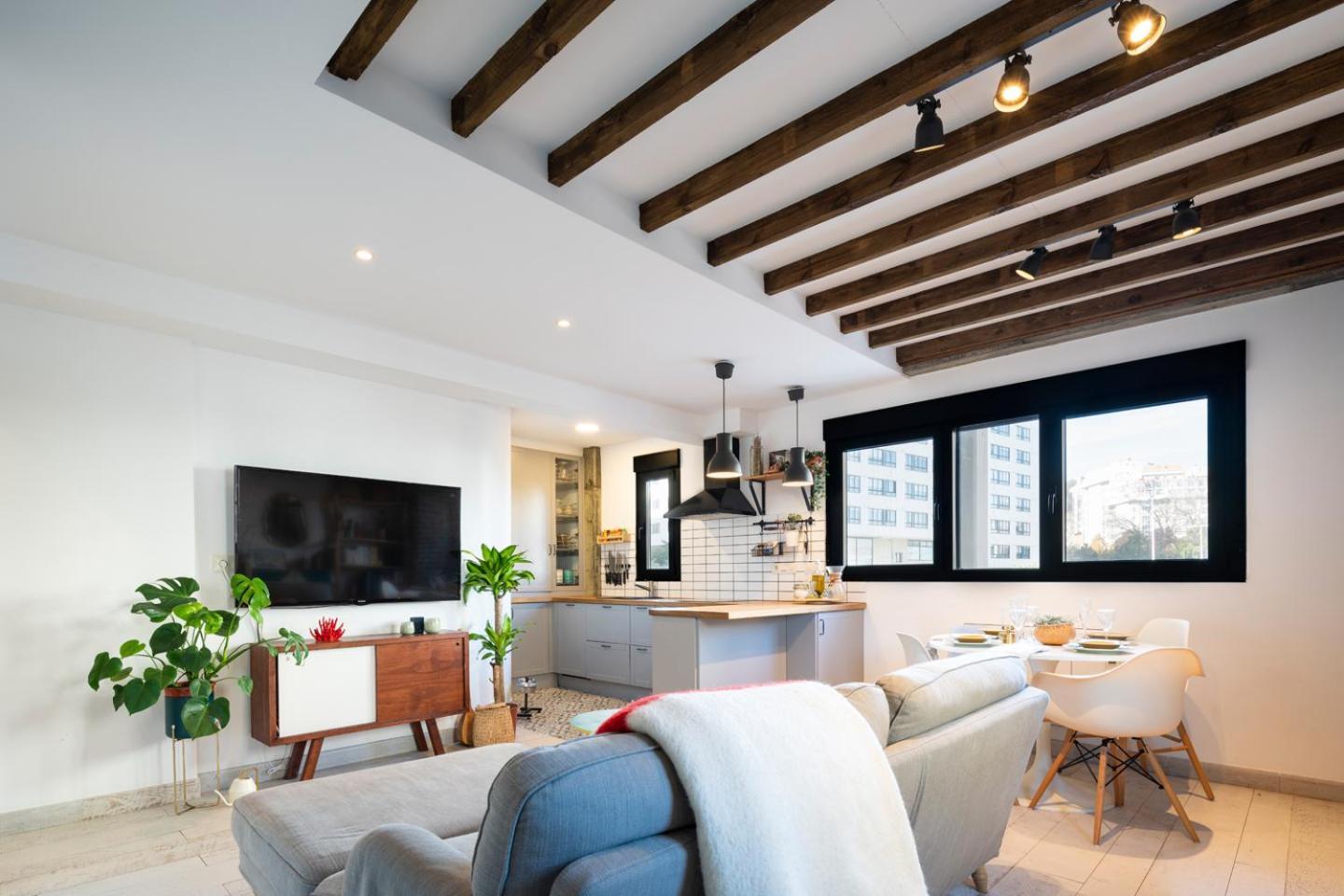 Duplex De Diseno Cerca De Riazor Apartment A Coruna Bagian luar foto